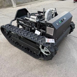 Cortadora de Césped a Control Remoto con Motor de Gasolina para <span class=keywords><strong>Trabajos</strong></span> de Corte de Césped en Pendientes y Bordes de Carreteras - Product Image 4