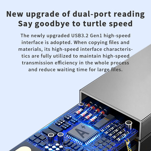 Loại C <span class=keywords><strong>USB</strong></span> 3.0 32GB-256GB Có Thể Thu Vào Hai Trong Một Kim Loại Ổ Đĩa Flash Với Thẻ/Pendrive/OTG Giao Diện Cho Điện Thoại/Máy Tính - Product Image 3