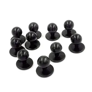 Plastic round movable chef jacket coat stud buttons hot selling products