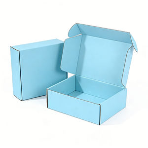 Caja de Cartón Corrugado Kraft Reutilizable Ecológica de Alta Calidad Personalizada para Envío e Embalaje, Impresión a Una o Dos Caras, OEM/ODM - Product Image 1