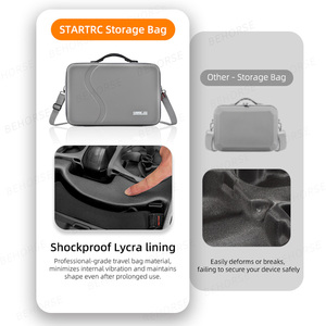 Estuche Protector Portátil de PU para <span class=keywords><strong>DJI</strong></span> Avata 360 <span class=keywords><strong>Fly</strong></span> More Combo, Bolsa de Almacenamiento Cruzada para Accesorios de Dron - Product Image 4