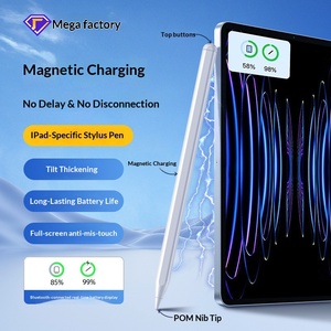 Lápiz Óptico de <span class=keywords><strong>Segunda</strong></span> Generación para iPad Pro/Air/Mini con Carga Magnética y Material Plástico - Product Image 3