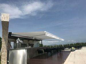 De Lujo al aire libre motorizado fuerte de marco de aluminio brazo retráctil toldos para ventana Puerta de balcón - Product Image 4