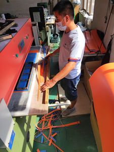 Attelle médicale d'urgence en aluminium moulable, attelle roulée de premiers secours - Product Image 2