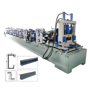 Groothandel Bouwmateriaal Maken Machines Onderdelen Gegalvaniseerd Staal Ponsen C Z Gording Rolvormmachine