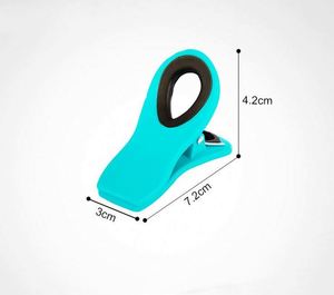 Clips Magnéticos de Plástico para Bolsas de Alimentos con Impresión de Logotipo Personalizado, Clips Magnéticos de Colores para Refrigerador para Promocionales - Product Image 2