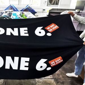 Personalized 6FT Royal Blue Polyester <b>Creative</b> Design Promotional Tablecloths-Tight Fit Washable Wrinkle Resistant for Weddings - Product Image 3