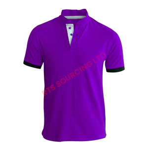 เสื้อโปโลผ้าฝ้ายทนทานแบบพรีเมี่ยมสำหรับผู้ชายยืดได้เหมาะสำหรับกิจกรรมกีฬากิจกรรมกลางแจ้งและการสังสรรค์ในครอบครัว - Product Image 2