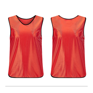 Hochwertige benutzer definierte Logo gedruckt Gewicht Sport Scrimmage Weste Fitness Training Lätzchen - Product Image 3