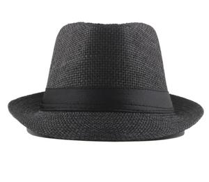 Chapeaux Panama Fedora d'été multicolores pas chers avec logo personnalisé, chapeau Jazz Borsalino Trilby - Product Image 4