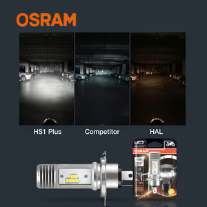 ไฟหน้ารถมอเตอร์ไซค์ OSRAM HS1 Plus (สีเหลืองขิง) แบบ LED |   สินค้ามาใหม่ 10/10W กำลังไฟฟ้าประสิทธิภาพสูง |   1100/1200lm ให้แสงสว่างสูง - Product Image 6