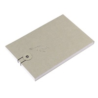 Blocs de notes en papier créatifs et colorés avec logo personnalisé, 100 feuilles, feuilles mobiles, bloc-notes vierges avec couverture gaufrée pour usage professionnel ou cadeau.