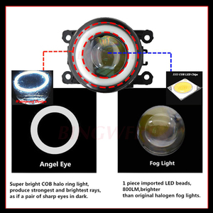 2 X Kit de luz antiniebla para coche Angel Eye DRL lámpara de circulación diurna H11 12V para <span class=keywords><strong>Subaru</strong></span> <span class=keywords><strong>Forester</strong></span> 2013 - <span class=keywords><strong>2018</strong></span> <span class=keywords><strong>Forester</strong></span> SJ <span class=keywords><strong>XT</strong></span> 2014 - 2016 - Product Image 4