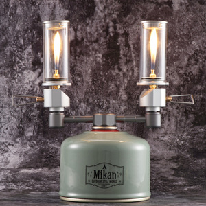 Kamp Gaz Tankı Adaptörü İzobütan Ocak 2'si 1 Arada Transfer Brülörü Dönüşüm Başlığı Şarj Edilebilir Ayarlanabilir Su Geçirmez Mıknatıs - Product Image 3
