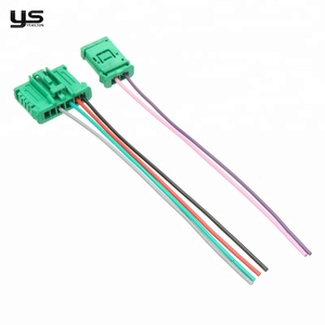 Otomotiv konnektör kablo tesisatı 2 Pin 6 Pin yüksek sıcaklık aşınmaya dayanıklı AC fan motoru fiş araba elektrik kablosu montaj - Product Image 4