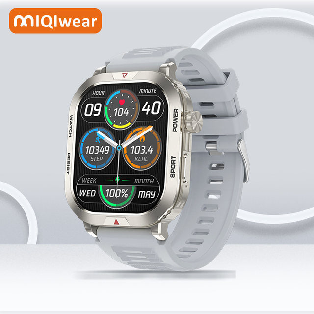 ZTX Smart Watch Ultra 8 HD Screen Sport Tracker Heart ZW66 Smartwatch Men BT Call IP67 Waterproof
