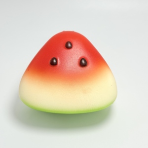 CHENXI Pu Watermelon Wet Soft <b>Squeeze</b> Toy Fruit Slow Rebound Toys Kids Kawaii Fidget Novelty Vent Toy - Product Image 6