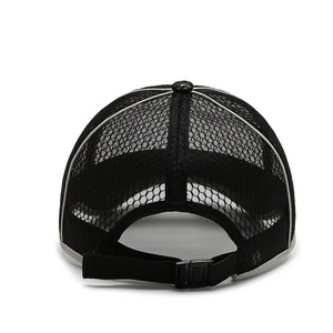 Mesh Baseball Cap Unisex Breathable Sun Protection Foldable Polyester Duckbill Hat Summer Outdoor Use - Product Image 2