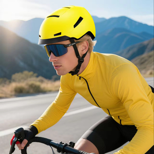 Casco de ciclismo ligero personalizado para <span class=keywords><strong>mujer</strong></span>, tocado de montaña para deportes, casco deportivo protector - Product Image 1