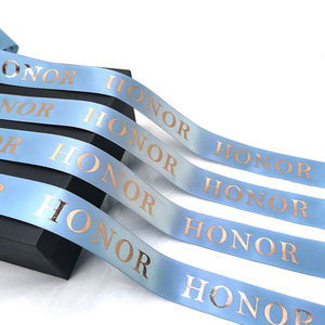 <strong>Custom</strong> Logo Polyester Name <strong>Printed</strong> Logo Satin <strong>Ribbon</strong> for Gift Packing Decoration <strong>Ribbon</strong> - Product Image 6