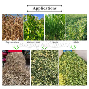 Paddy paille coupe alimentation agriculture machine maïs ensilage hachoir machine coupe-paille - Product Image 6