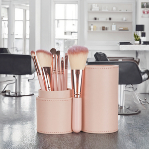 Beauty Planet Premium Juego <span class=keywords><strong>de</strong></span> brochas <span class=keywords><strong>de</strong></span> pelo para mujer <span class=keywords><strong>de</strong></span> 12 piezas Base Colorete Corrector Maquillaje <span class=keywords><strong>de</strong></span> cejas Productos <span class=keywords><strong>de</strong></span> belleza facial - Product Image 3