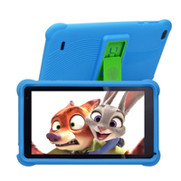 Tablet Android de 7 Pulgadas al por Mayor para Niños, Nueva Funda a Prueba de Niños con Control Parental, Tablet Educativa con WiFi para Niños Pequeños, Económica