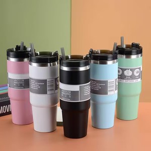 Gobelet isotherme en acier inoxydable 500 ml, tasse à café de voyage isolée avec couvercle pour les déplacements - Product Image 4