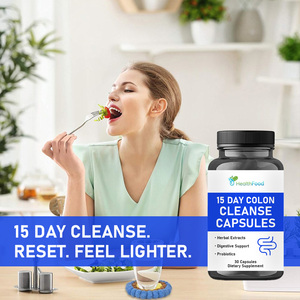 Pilules de gestion du poids bio à formule végétale OEM en gros pour augmenter les niveaux d'énergie, favoriser la digestion et nettoyer le côlon en 15 jours - Product Image 4