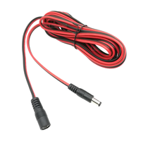 Gleichstrom kabel 5,5mm * 2,1mm/5,5*2,5mm/4,0x1,7mm/3,5x1,35mm Rot Schwarz Stecker-Buchse-Stecker DC-Verlängerung kabel für CCTV