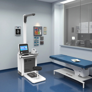 Lejia HW-V3000 akıllı tıbbi Kiosk Self-Service sağlık kontrol <span class=keywords><strong>Telemedicine</strong></span> fiziksel muayene çelik LCD 0.1kg doğruluk - Product Image 1