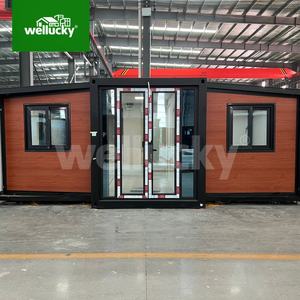 Maison préfabriquée <span class=keywords><strong>en</strong></span> acier galvanisé de 20 pieds, directement du fabricant, maison conteneur préfabriquée, maison mobile pour retraités - Product Image 2