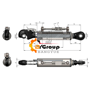Cilindro hidráulico de excavadora para excavadora XCMG 804008938, cilindro oscilante de pluma XE35E XE35U XE40, cilindro de cubo de brazo de pluma - Product Image 6
