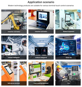 15 15.6 21.5 אינץ קיר הר קיבולי כל במחשב אחד לוח מגע תעשייתי צג מחשב לוח ip65 עמיד למים - Product Image 6