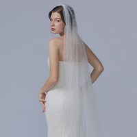 Voile de perles européen et américain avec peigne à cheveux Accessoires de fête pour célibataires de mariage Voile de mariée