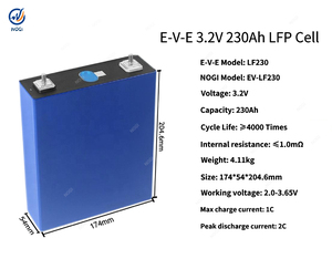 Cellule prismatique LiFePO4 3.2V 230Ah LF230 EV E, cellule de batterie LFP haute puissance, durée de vie 4000+ cycles, longue durée de vie pour EV, ESS, UPS - Product Image 2