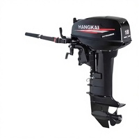 Nouveau moteur hors-bord marin Hankai, essence, deux temps/quatre temps, refroidi par eau, hélice manuelle, pour bateau, plongée, kayak