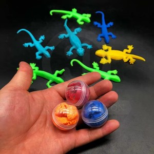 Colección de Juguetes para Niños, Figura Realista de Lagarto de Goma TPR Pequeña de 50 mm (2 Pulgadas), Cápsulas para Máquinas Expendedoras - Product Image 4