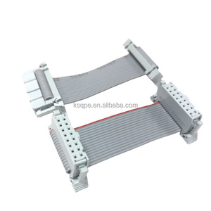 6 8 10 12 14 16 20 24 26 30 34 40 50 60 64 Pin 2.54mm 间距 IDC 连接器 灰色扁平电缆组件 IDC 带状电缆 - Product Image 4