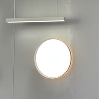 Plafonnier intelligent LED Lendian OEM avec télécommande via l'application Tuya, 400 mm 600 mm, style européen moderne, certifié CE, pour la maison