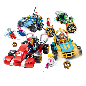 פנדות מתנה מפורסמת להגדיר טרנד חדש נבלות שליחים גיבורי פעולה דמויות oem אום shantou צעצועים diy להרכיב רובוט בניין רובוט - Product Image 1