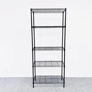 New Designed Light Duty Powder Coating Rack High Quality Stand Storage Wire Shelving