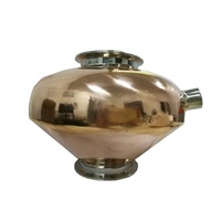 Towin Distillery 6in Équipement Cuivre Oignon/Cuivre Casque 250/300/400mm