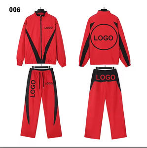 Мужской спортивный костюм (худи и брюки) из 100% хлопка, высокое качество, низкий MOQ, индивидуальный дизайн, модель Star - Product Image 3