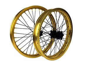 Juego de Ruedas Fit E Ride Pro 3.0/SR, Juego de Llantas Doradas de 17 Pulgadas <span class=keywords><strong>para</strong></span> Bicicleta Eléctrica de Montaña - Product Image 2