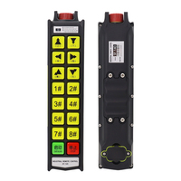 Transmisor de Radio Industrial de Alta Resistencia con 14 Teclas, Doble Velocidad, Tri-Proof, IP67, Parada de Emergencia, Anti-interferencia, para Grúa Pórtico