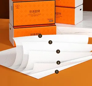 Manufacturer Face Cleaning Soft With Good Quality Facial Tissue Paper Napkin Tissue Paper