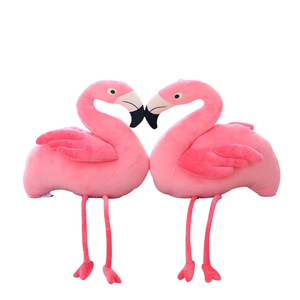 Grande Realistico Peluche Pink <span class=keywords><strong>Flamingo</strong></span> Giocattoli Con Le Gambe Lunghe di Modo Personalizzato Animale di Pezza Peluche Decorativo <span class=keywords><strong>Flamingo</strong></span> - Product Image 3