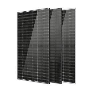 แผงโซลาร์เซลล์ NPP All Black 590W โมโนคริสตัลไลน์ PERC แบบฮาล์ฟเซลล์ 36V/40V 2 มม. ประสิทธิภาพ 22.77% ขนาด 182x91 มม. น้ำหนัก 31.5 กก. รุ่น NPP-590W-D - Product Image 1