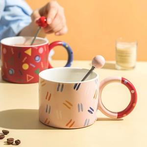Taza de Café Moderna, Ecológica, de Porcelana, con Diseño Creativo y Atractivo, para Oficina o Parejas, con Logotipo Personalizado, Estilo Instagram - Product Image 5